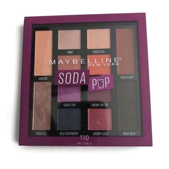 Maybelline New York Eye Shadow Soda Pop Eye Shadow Palette #110 - Picture 1 of 4